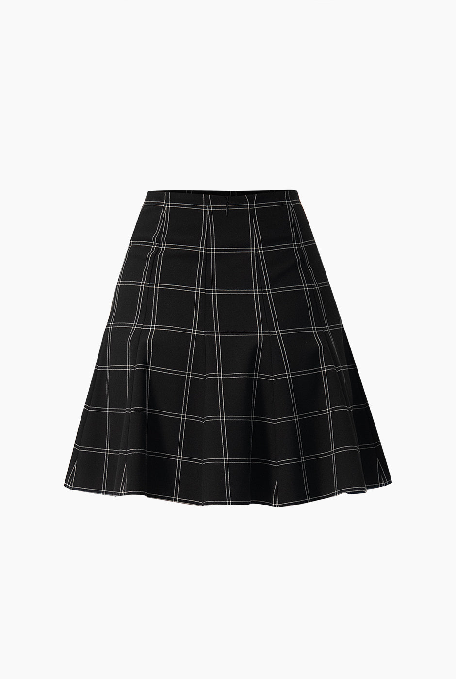 Falda corta en tono negro