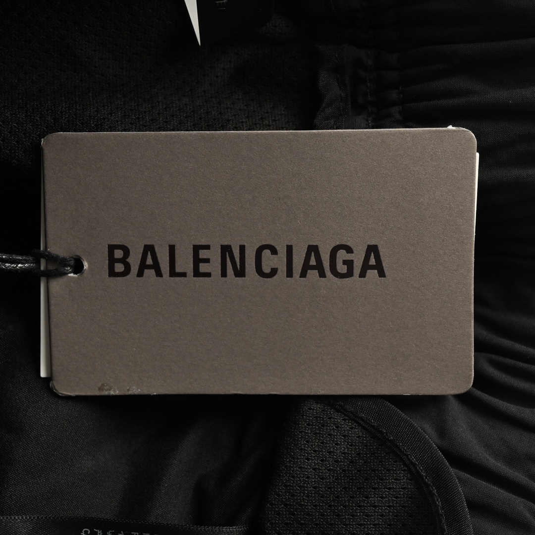 Balenciaga 24Fw tape print woven trousers