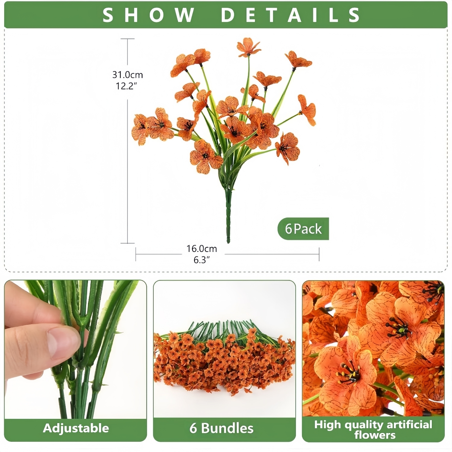 🔥Last Day 50% OFF🔥Artificial Faux Silk Daisy Flowers