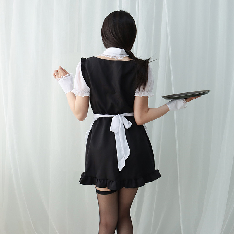 Ruffle Maid Dress Nightdress Lingerie Set
