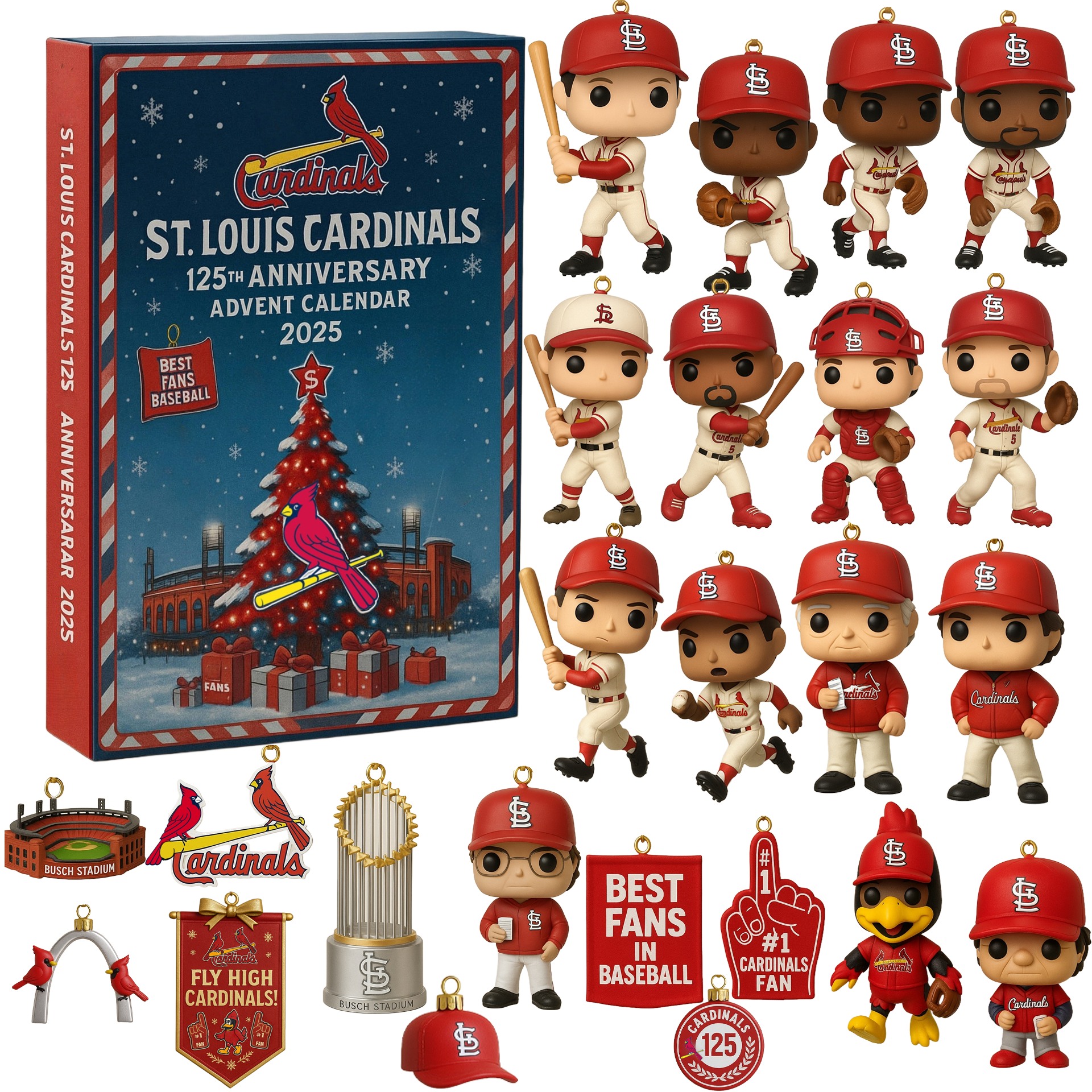 St. Louis Cardinals 125th Anniversary Advent Calendar 2025