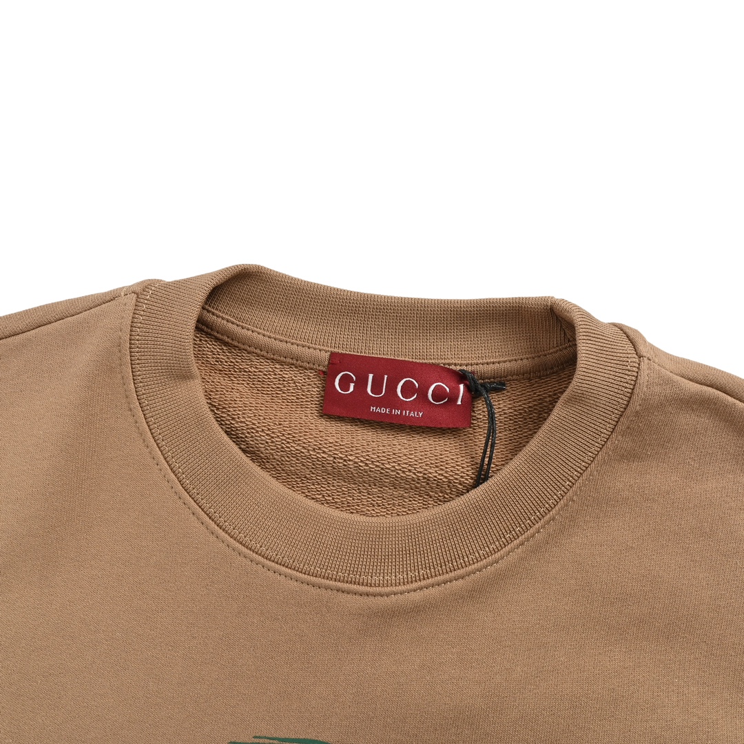 Gucci 24Fw multicolor combination print crewneck sweatshirt