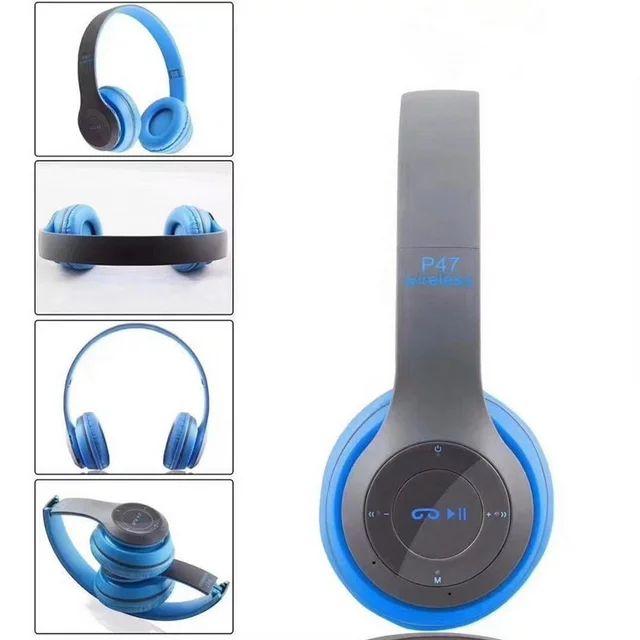 P47 Wireless Bluetooth Headphones Over Ear