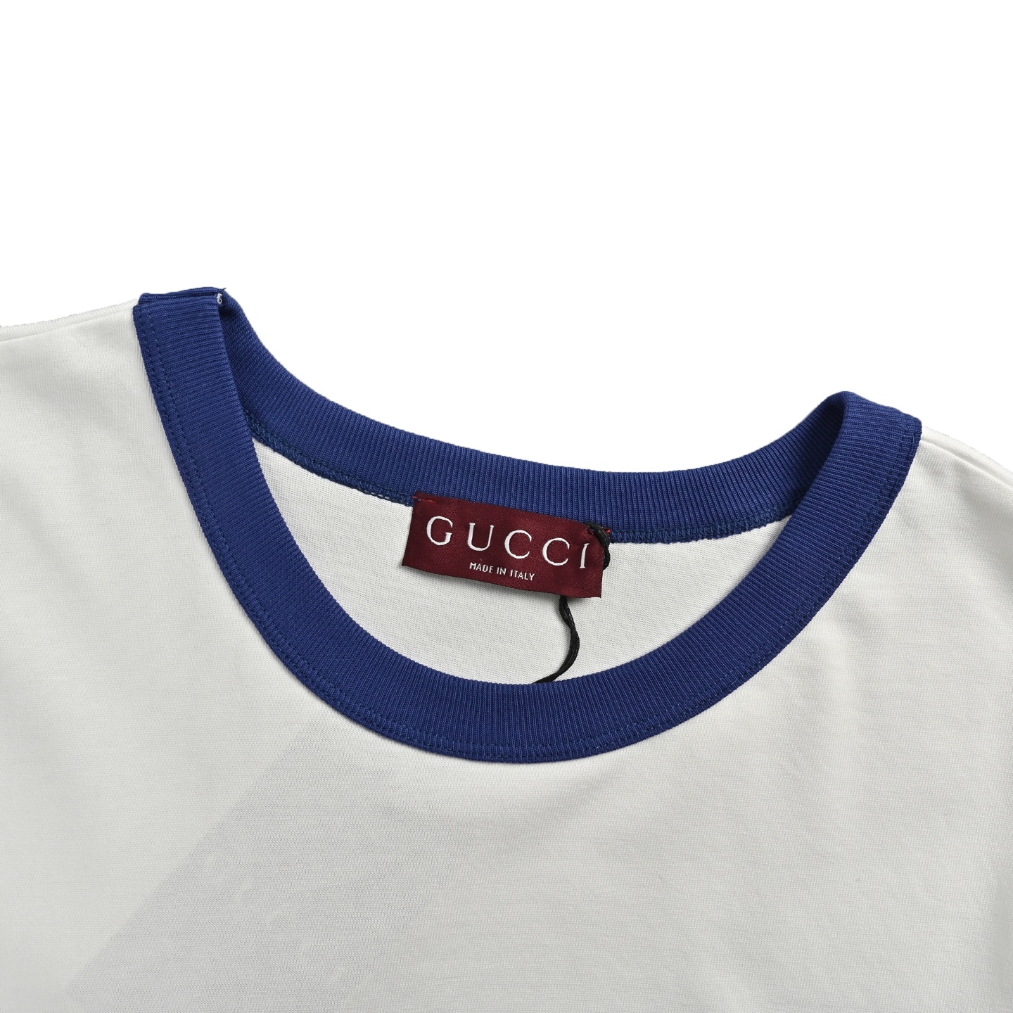 Gucci 25ss 1921 bellboy badge printed short sleeves