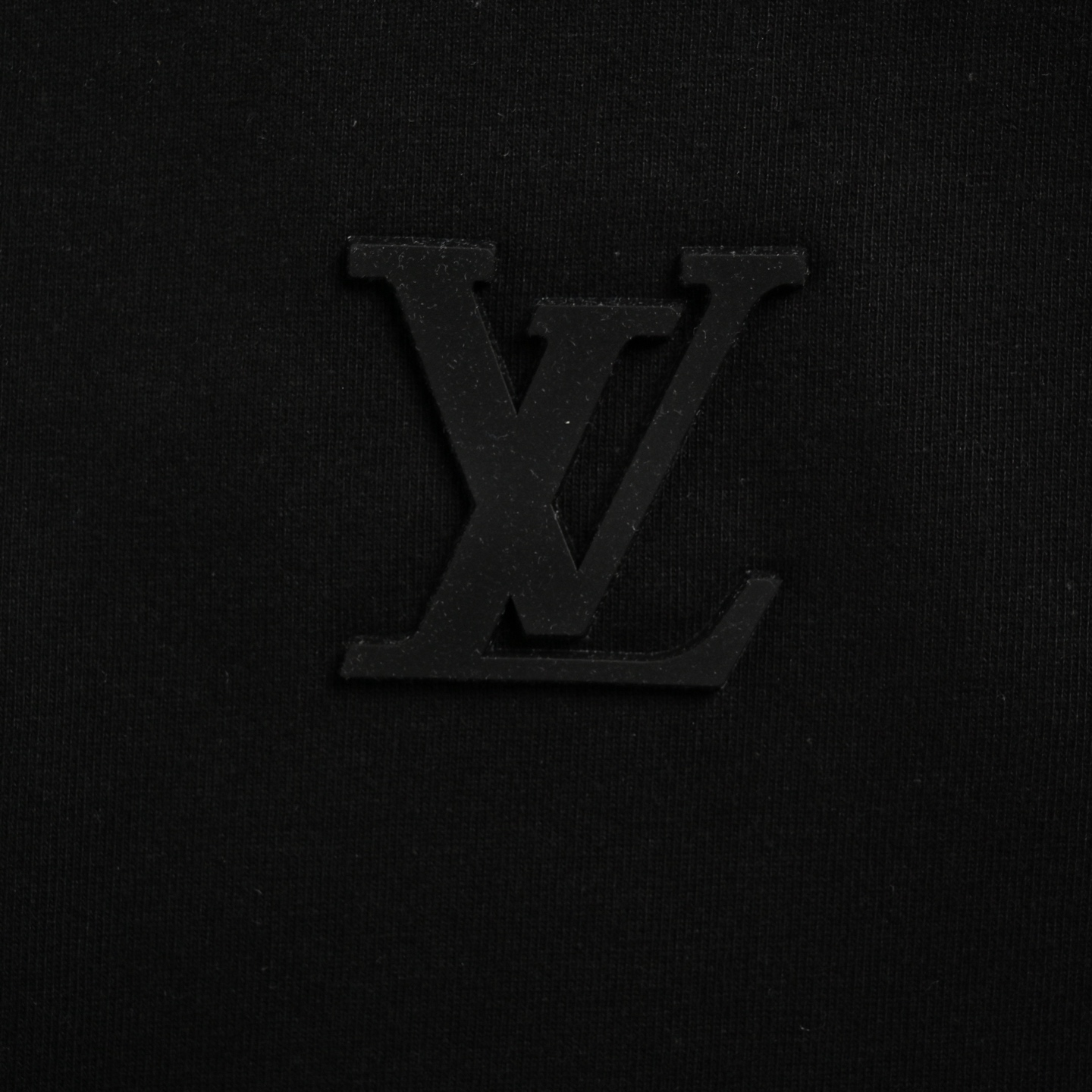 Louis Vuitton 25ss front and back logo three-dimensional laminated short sleeves