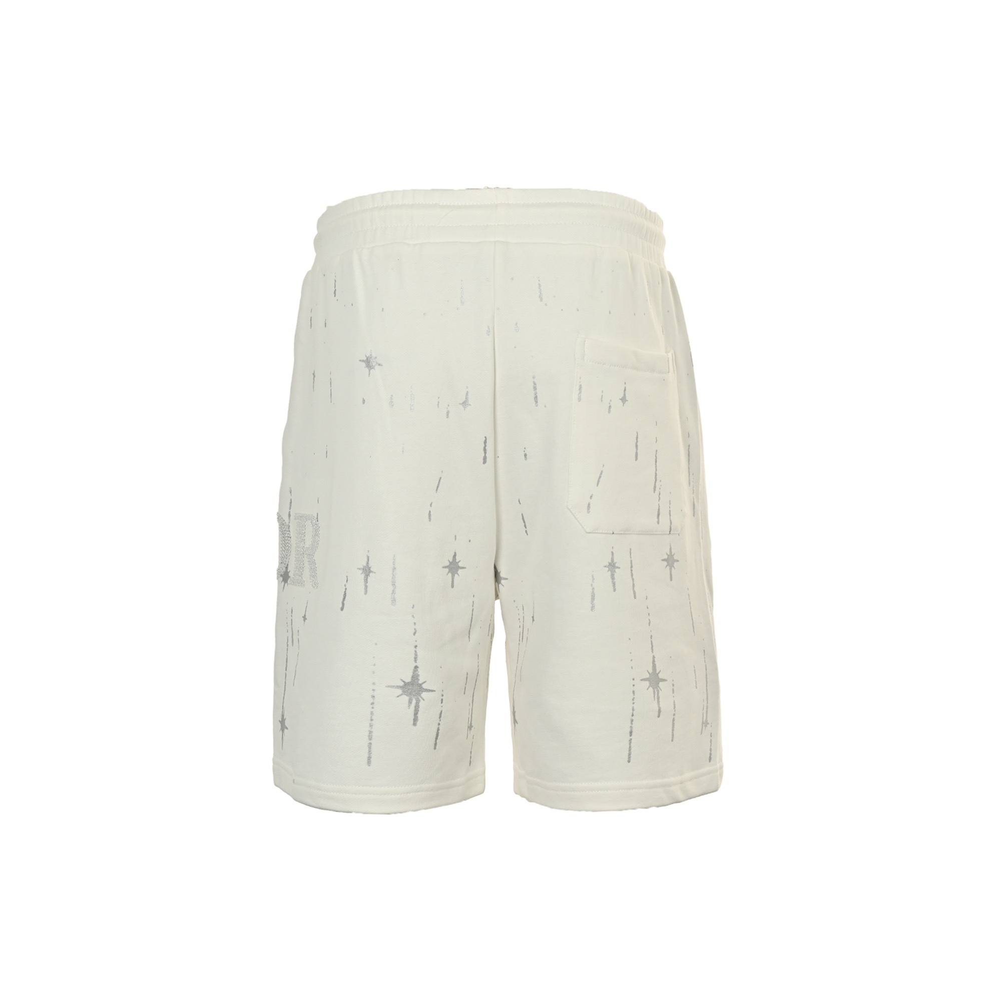 Dior 25ss embroidered lettering shooting star shorts