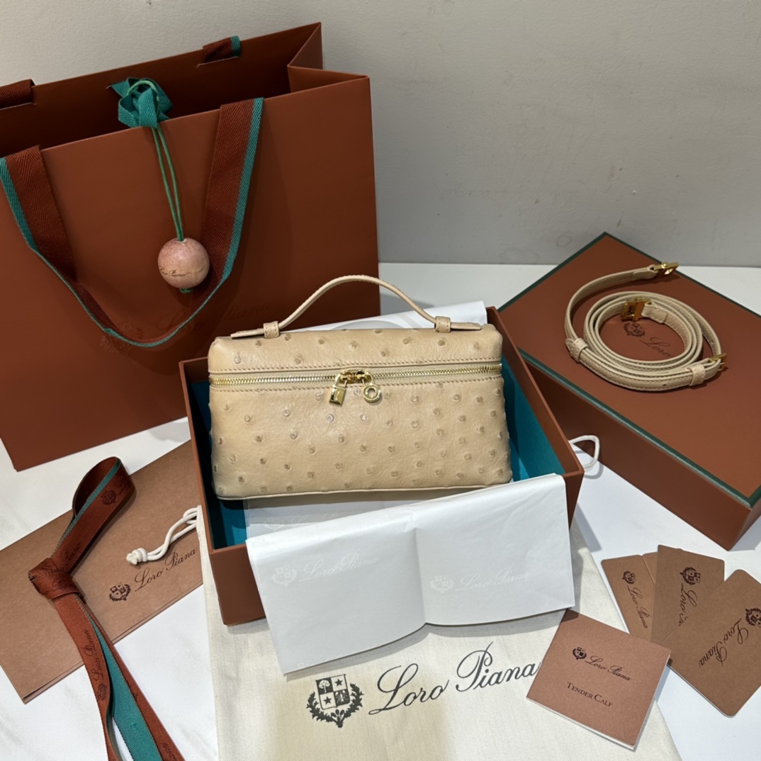 Loro Piana Extra pocket L19 series handbag crossbody bag
