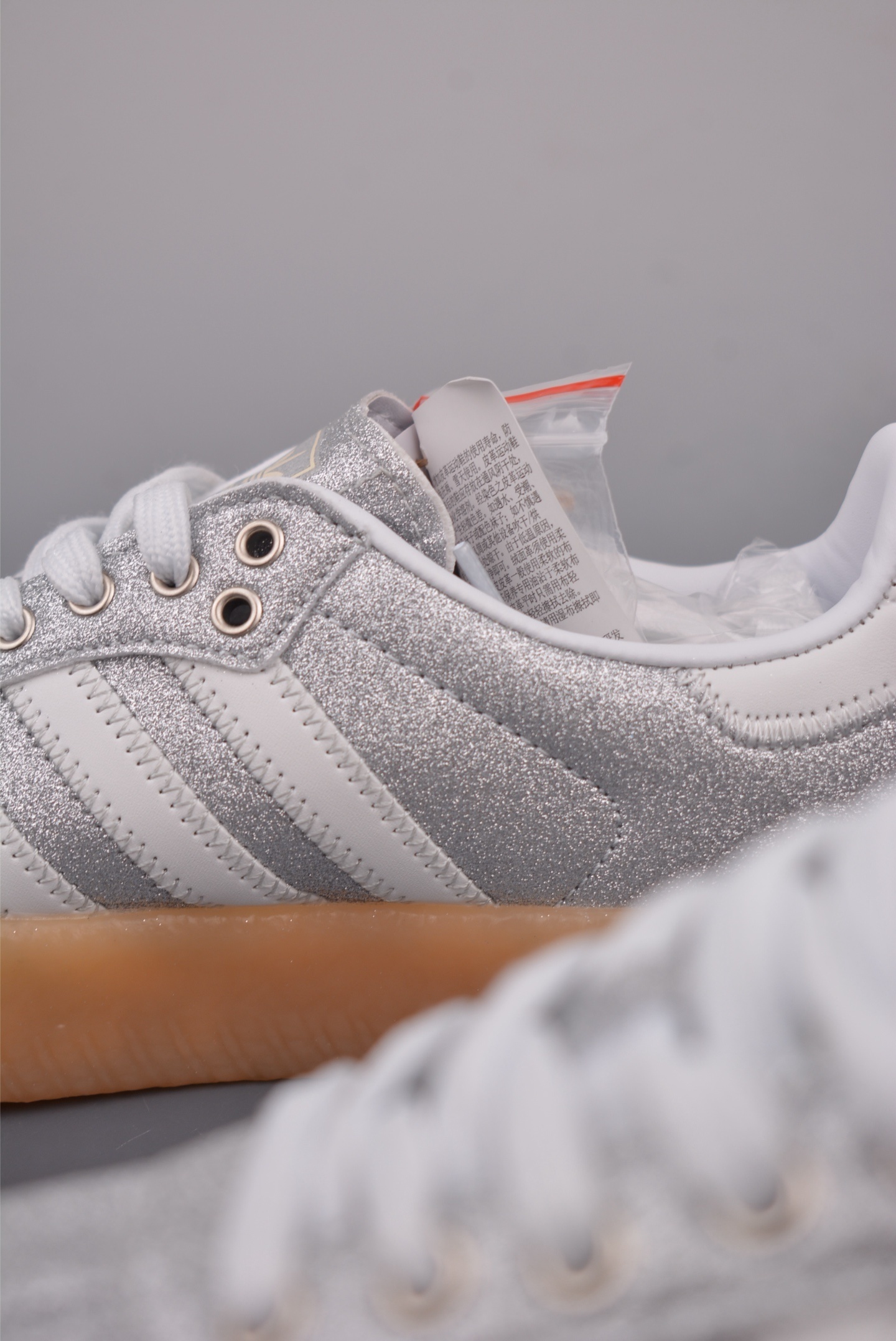 Adidas Samba VALENTNE “Shine Silver Metallic ” JI1348