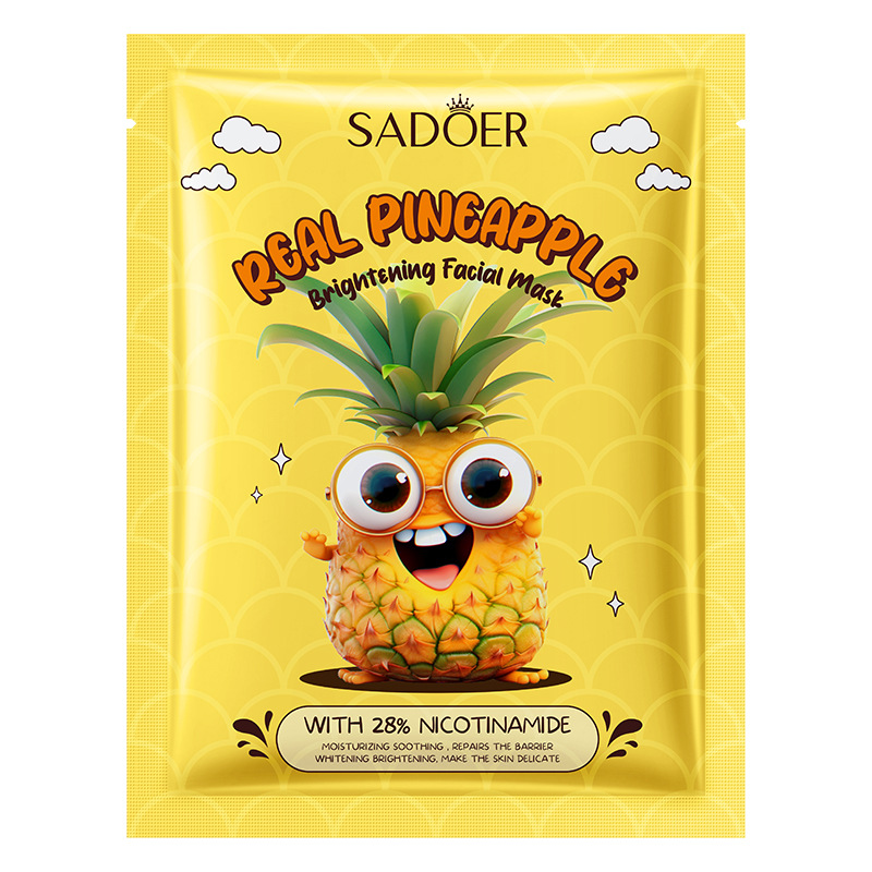 Fruit Niacinamide Series Mask Brightens and Moisturizes the Skin to Make It More Soft, Moisturized and Shiny