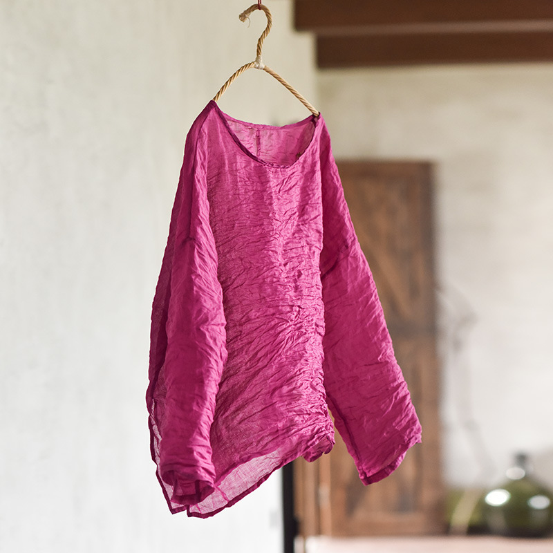 Candy-colored New Round Neck Women's Shirt