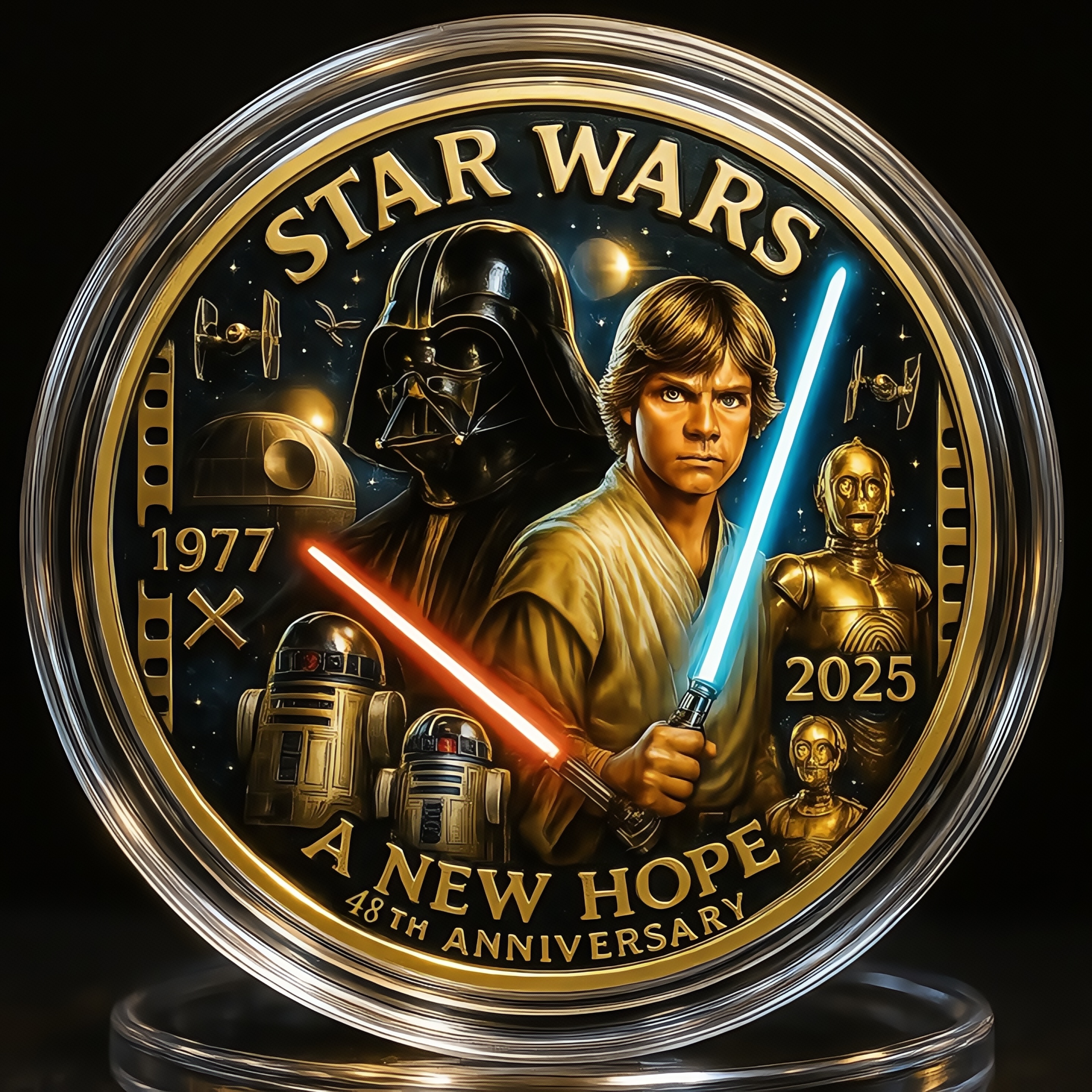 Star Wars：A New Hope – 48th Anniversary Collector Coin
