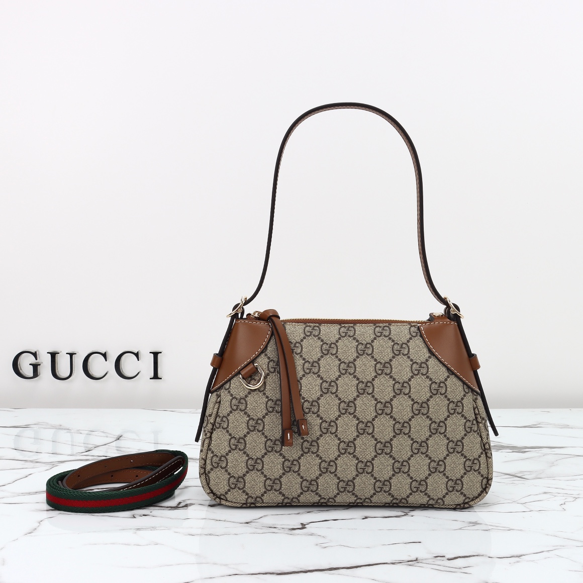 Gucci GG Emblem small shoulder bag 815218 FAEAA 9762