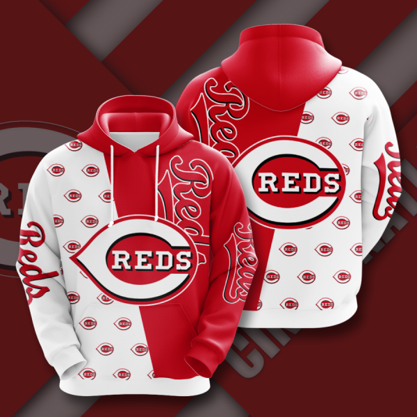 CINCINNATI REDS 3D HOODIES CR017