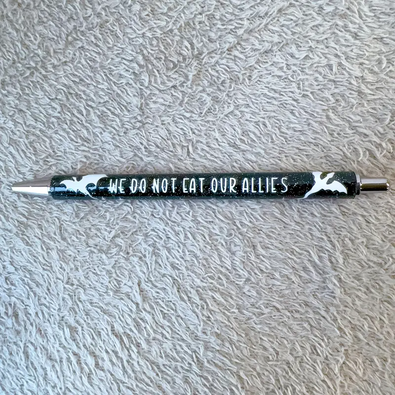 Fourth Wing Inspired Glitter Pen!