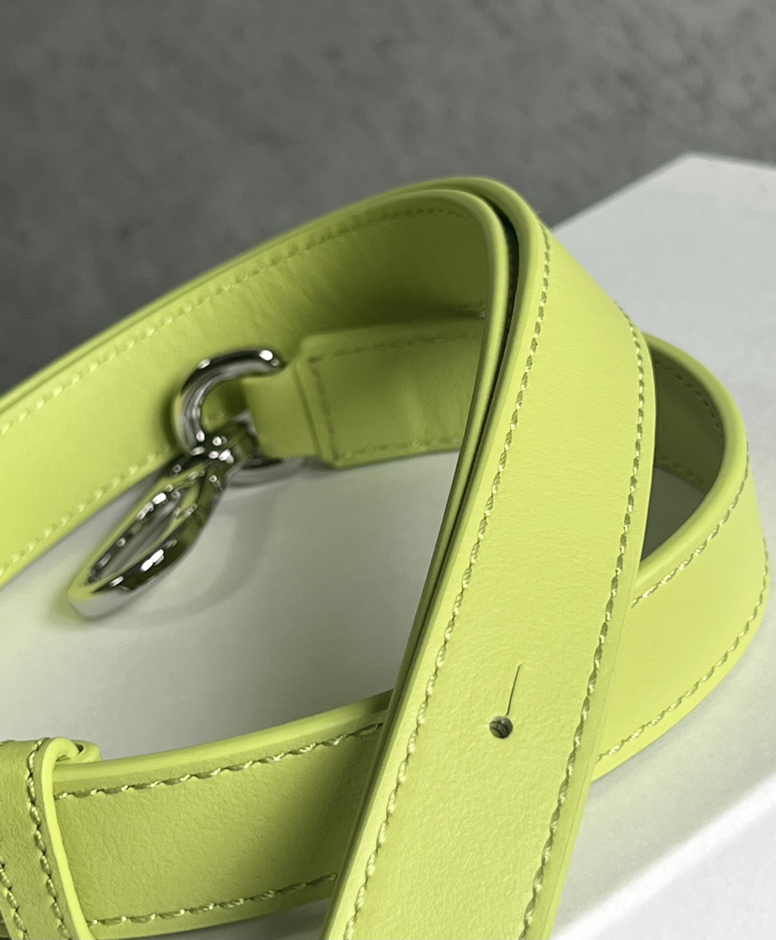 Loewe suede colorblocked zzle bag 0681