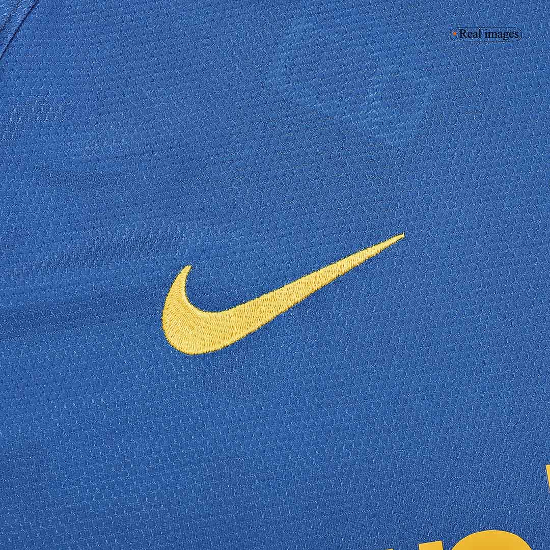 Barcelona Retro Home Long Sleeve Football Shirt 2008/09 - UCL