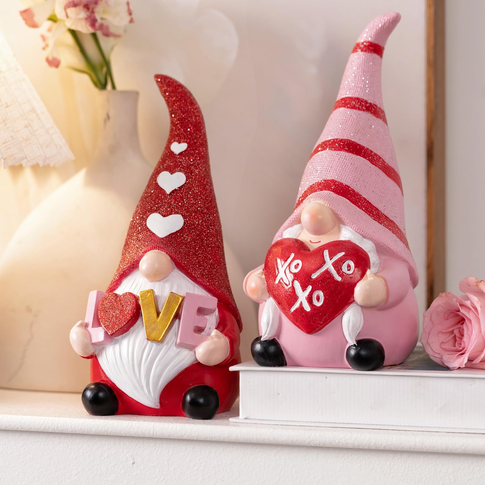 💖 Valentine's Day Sale 49% OFF 💖 Lovely Handmade Resin Gnome For Holiday Gift Present