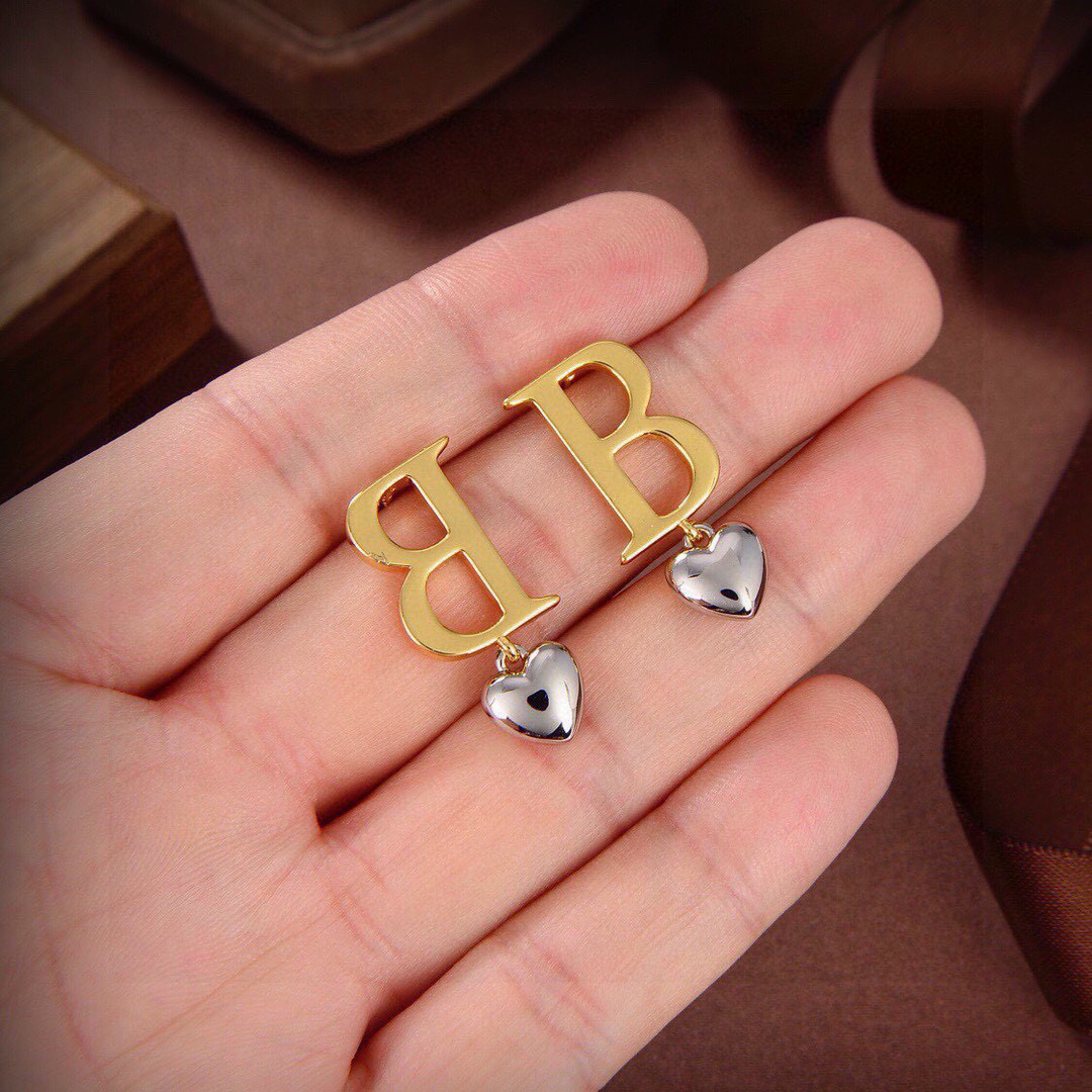 Balenciaga BB earrings