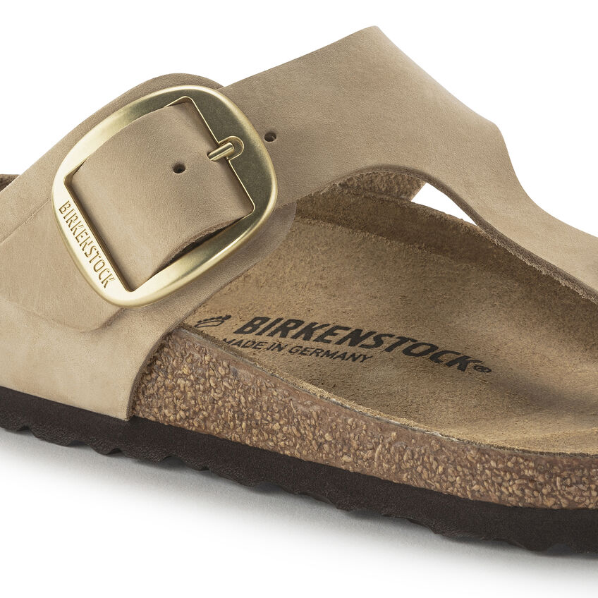 Gizeh Big Buckle Nubuck Leather B-23831