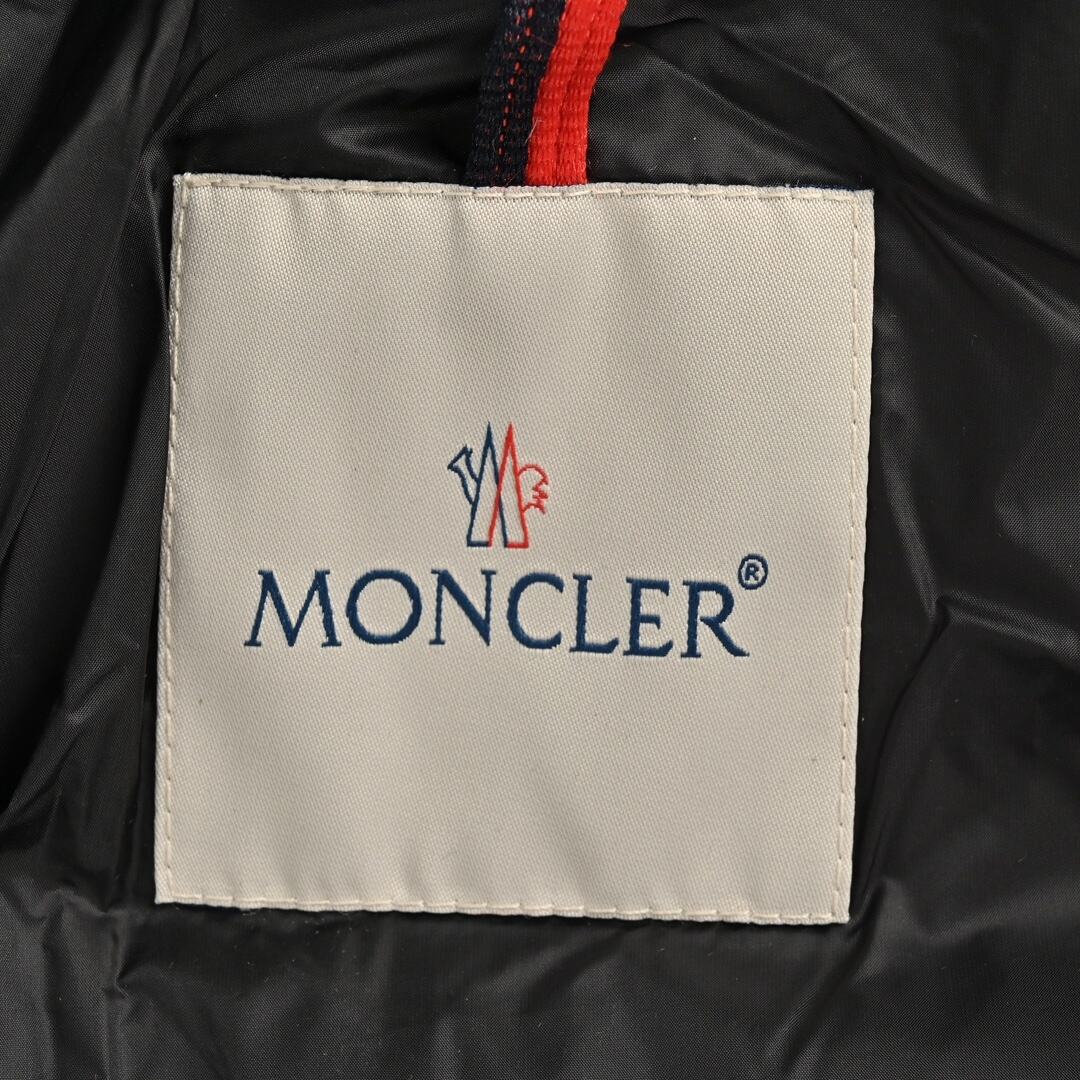 Moncler Stellar sleeve webbing studded down jacket