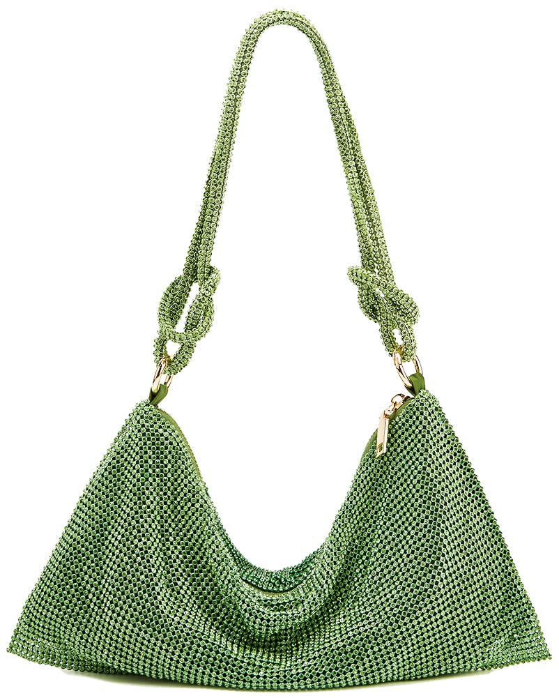 🔥Last Day 50% OFF🔥Rhinestone Hobo Bag for Women Rhinestone Purses📦BUY 2 GET FREE SHIPPING NOW