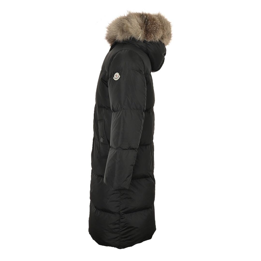 Moncler Marrionnier fox fur collar long down jacket