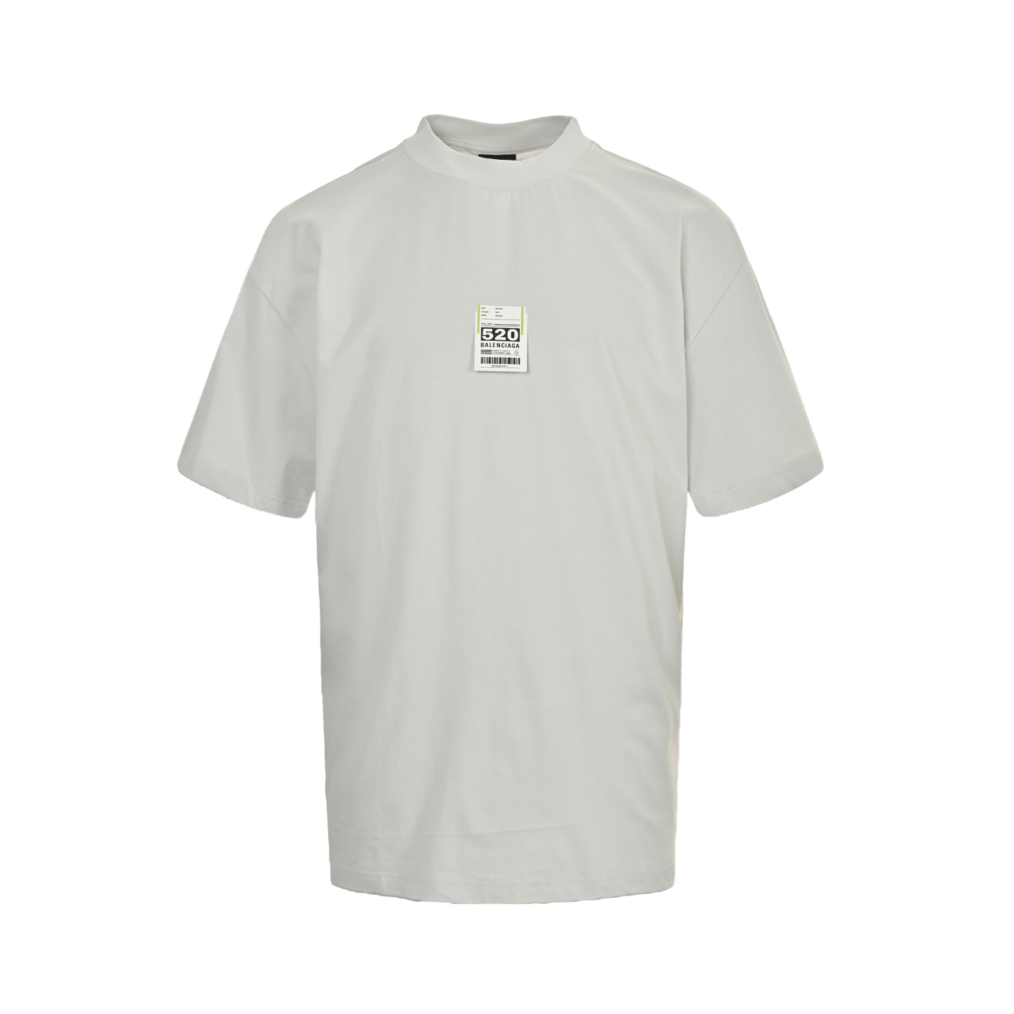 Balenciaga 25ss 520 label short sleeve