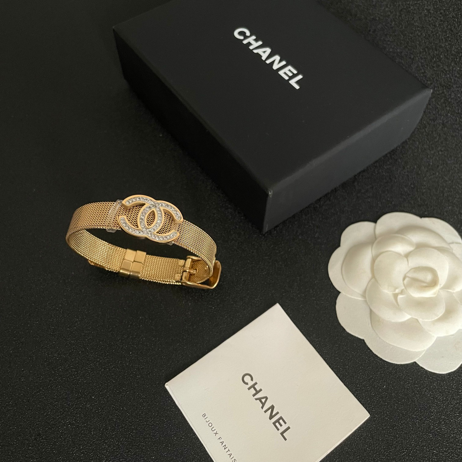 Chanel watch strap diamond bracelet