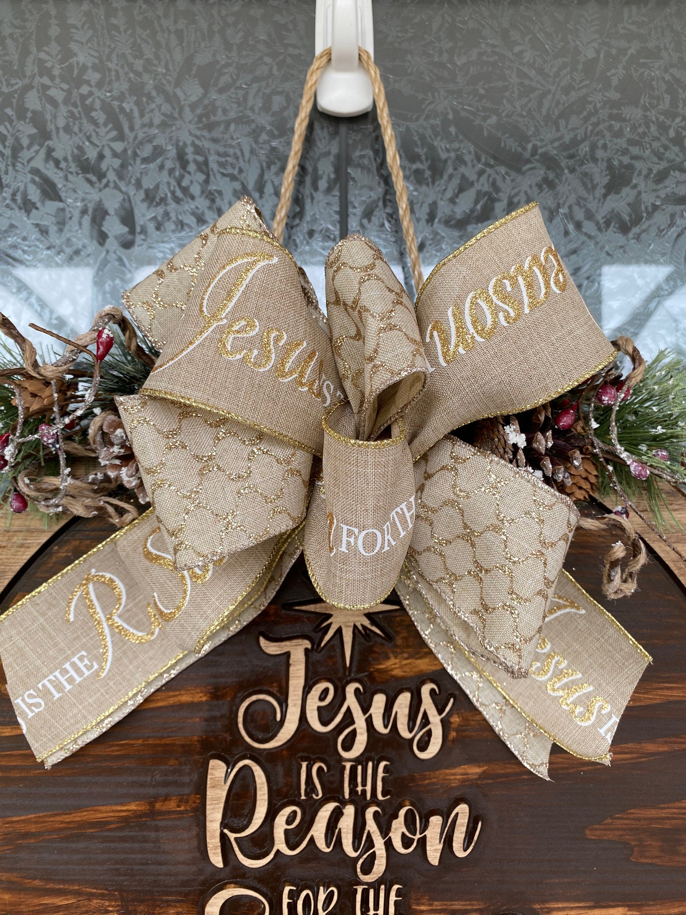 🔥Last Day 60% OFF🔥--Jesus is the reason for the season Sign--BUY 2 GET 15% OFF & FREE SHIPPING