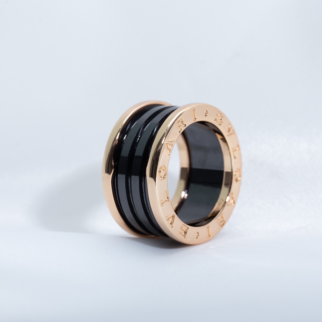 Bulgari Wide Ceramic Ring