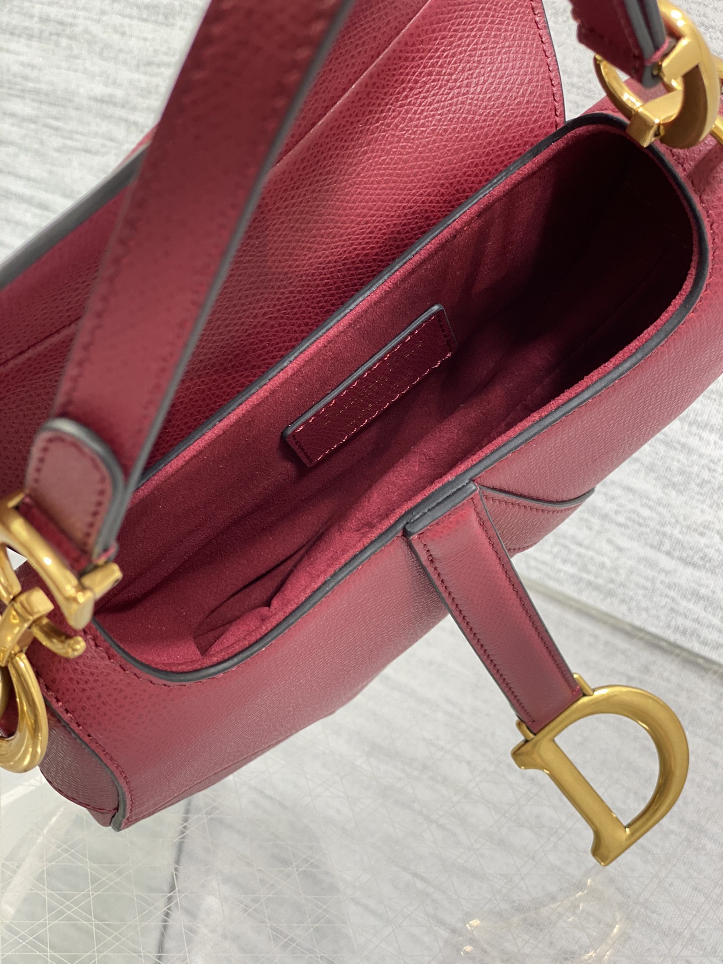 Dior CD Saddle Classic Saddle Bag