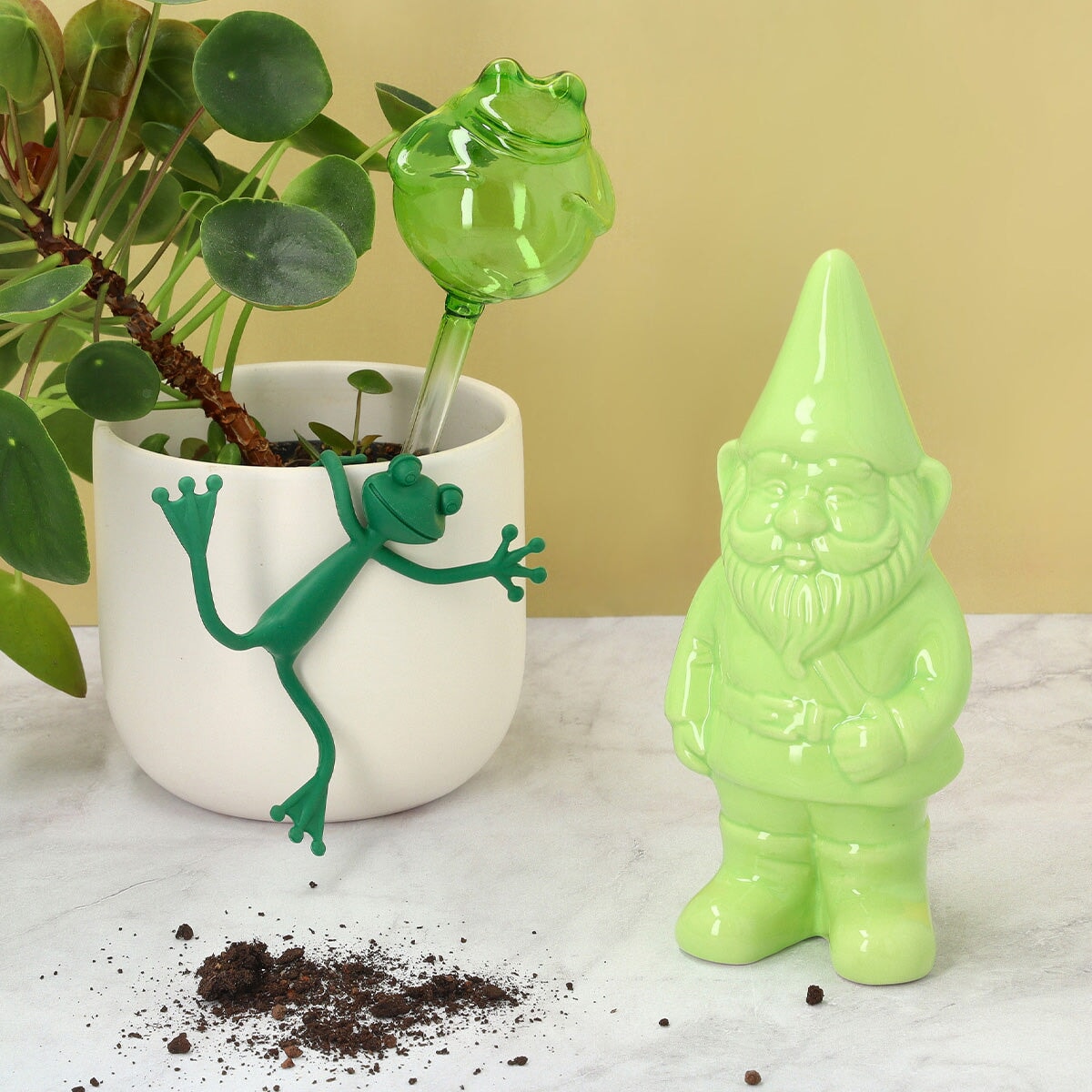 👍Last Day Promotion 60% OFF 🐸 Frog Type Glass Automatic Flower Waterer