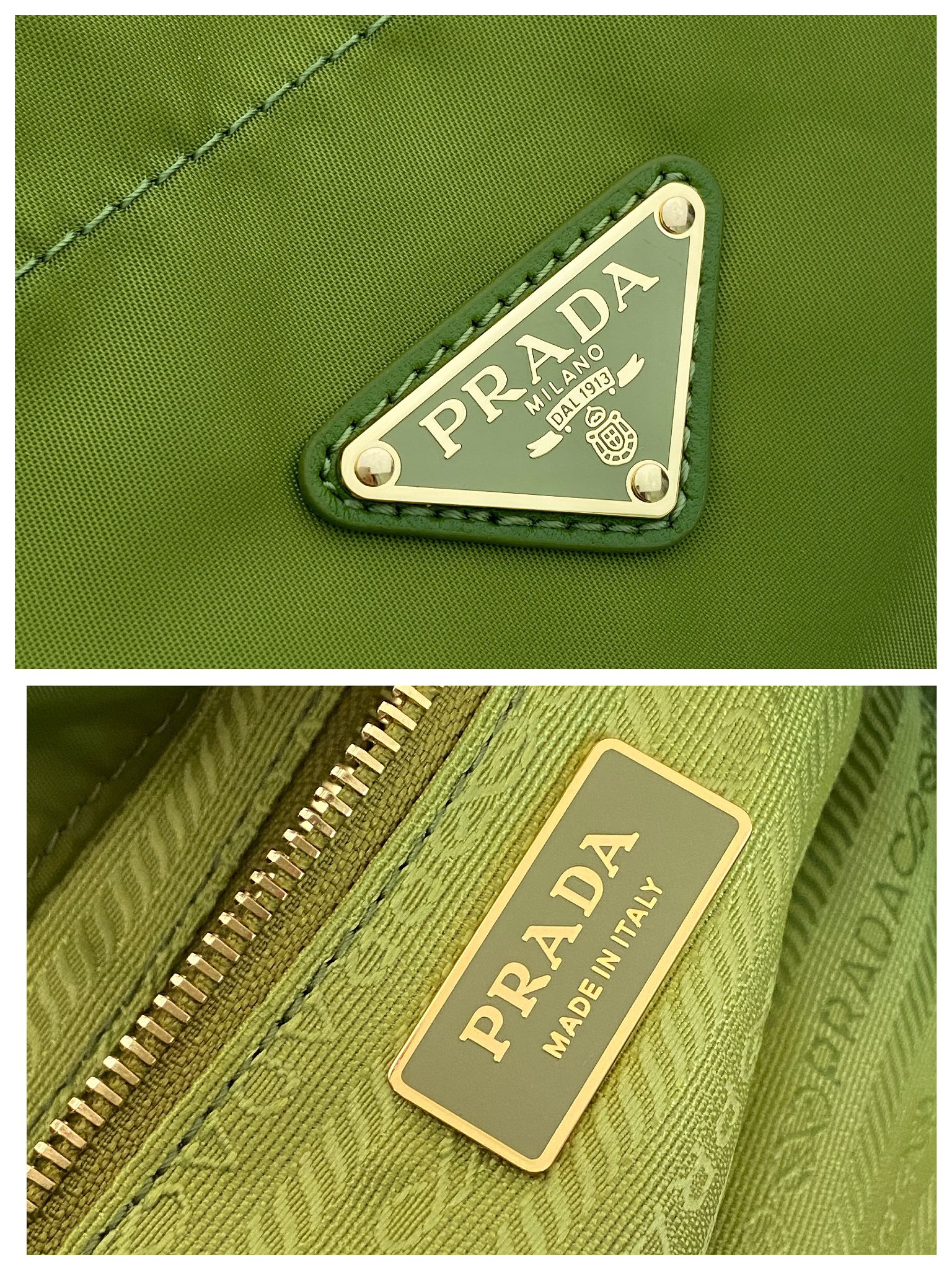 Prada Re-Nylon Nylon Handbag 1BE082