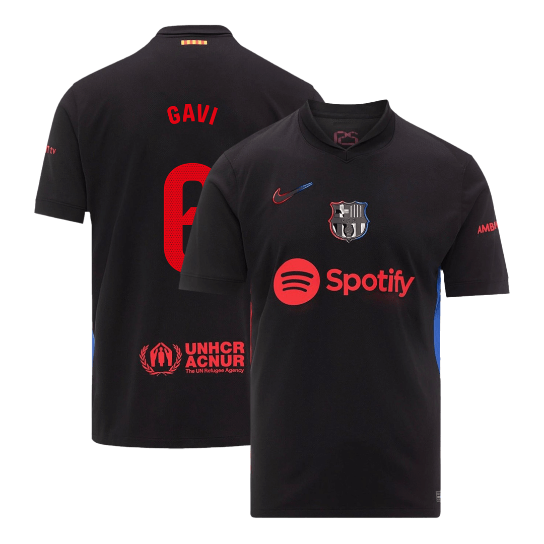 GAVI #6 Barcelona Away Custom Football Jersey 2024/25