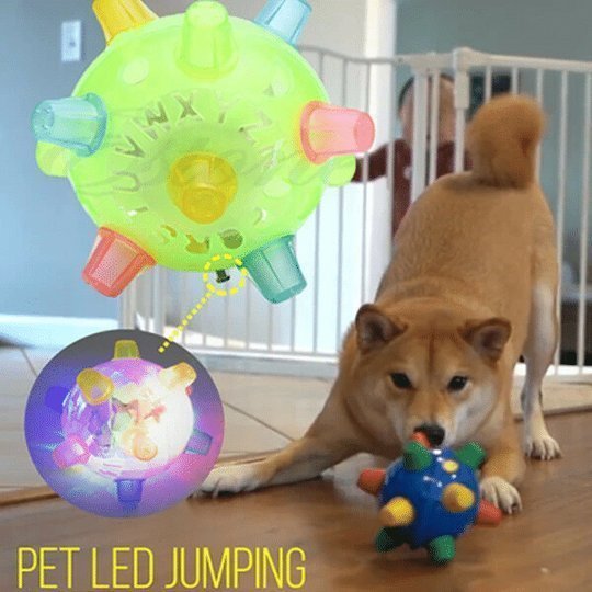 (💥Last Day Promotions-50% OFF)--Upgraded version- Jumping activation ball for dogs and cats--BUY 3 GET 2 FREE & FREE SHIPPING