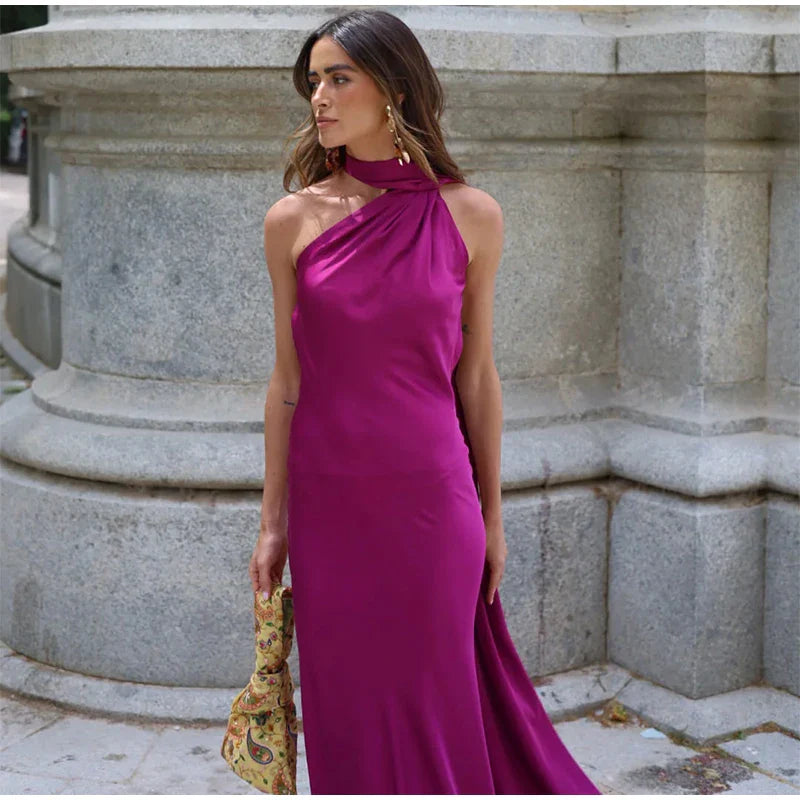 Sexy Backless Long Dress