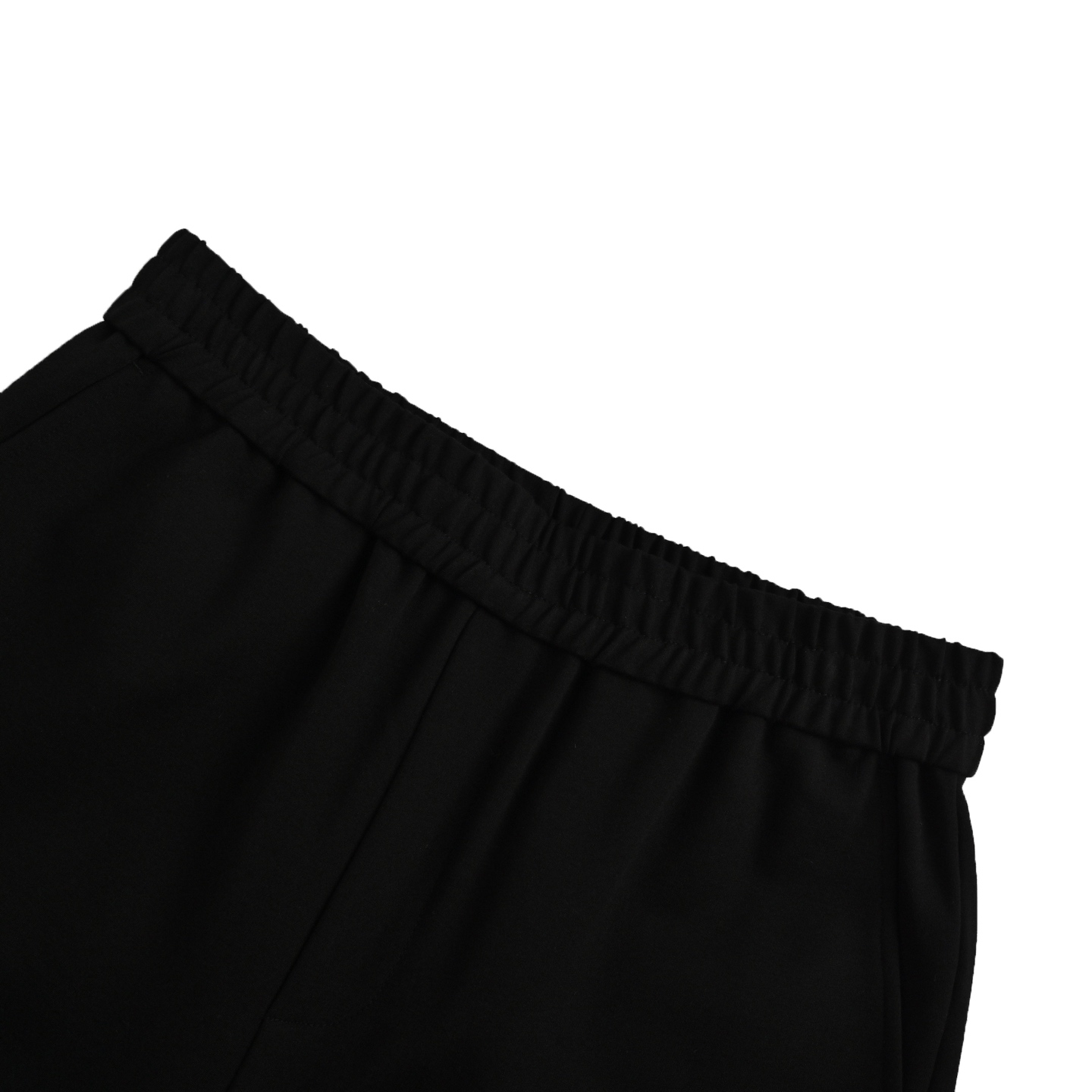 Prada 25ss recycled nylon double pocket cotton fleece sweatpants