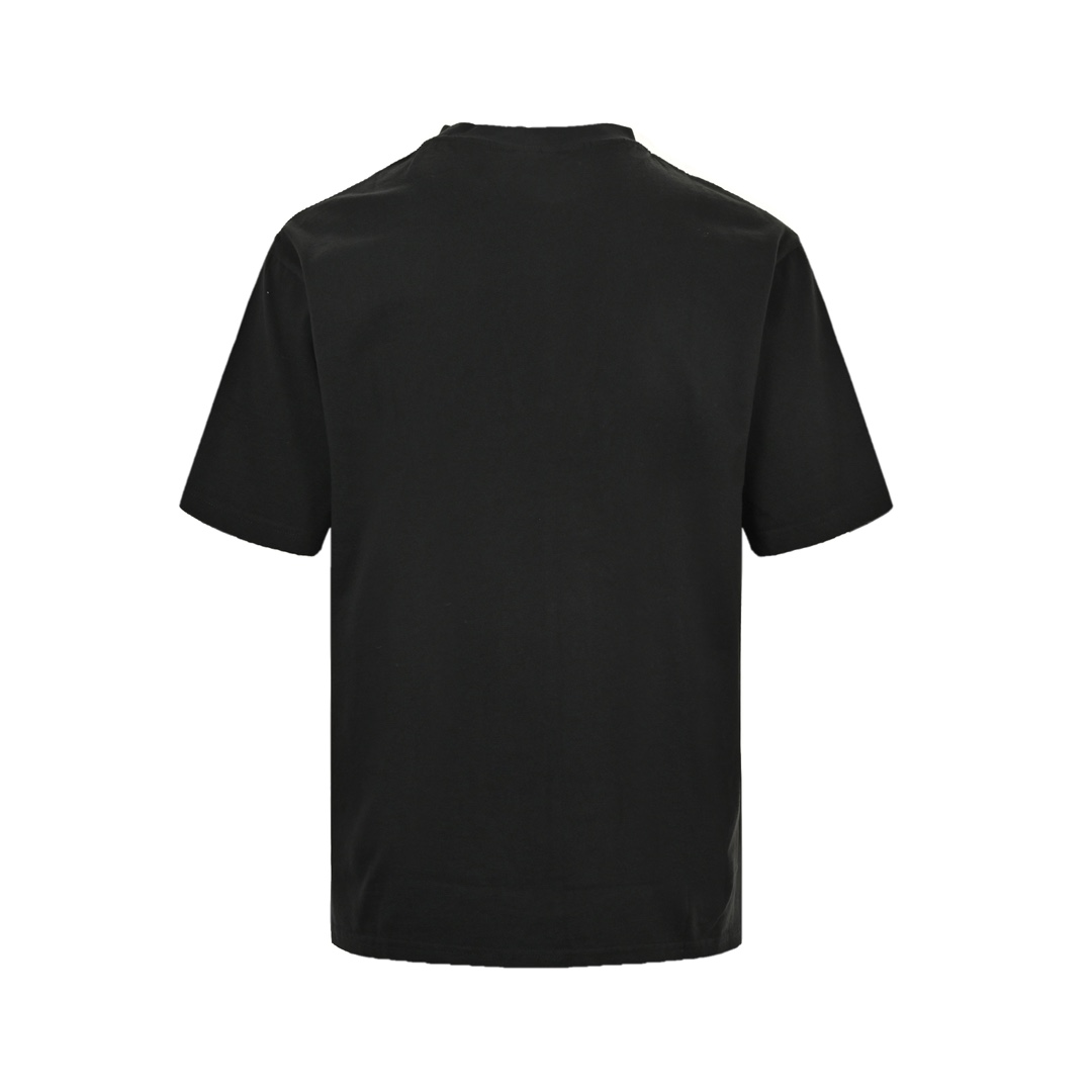 Balenciaga 24ss scissors foam print short sleeves