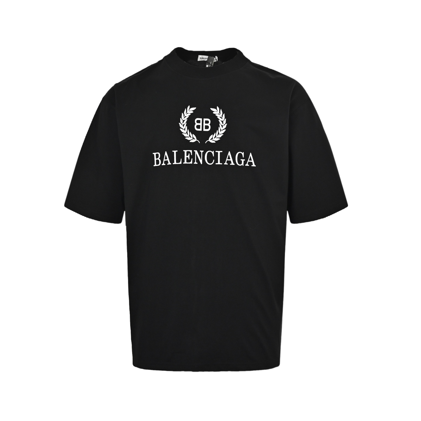 Balenciaga wheat ear logo print short sleeves
