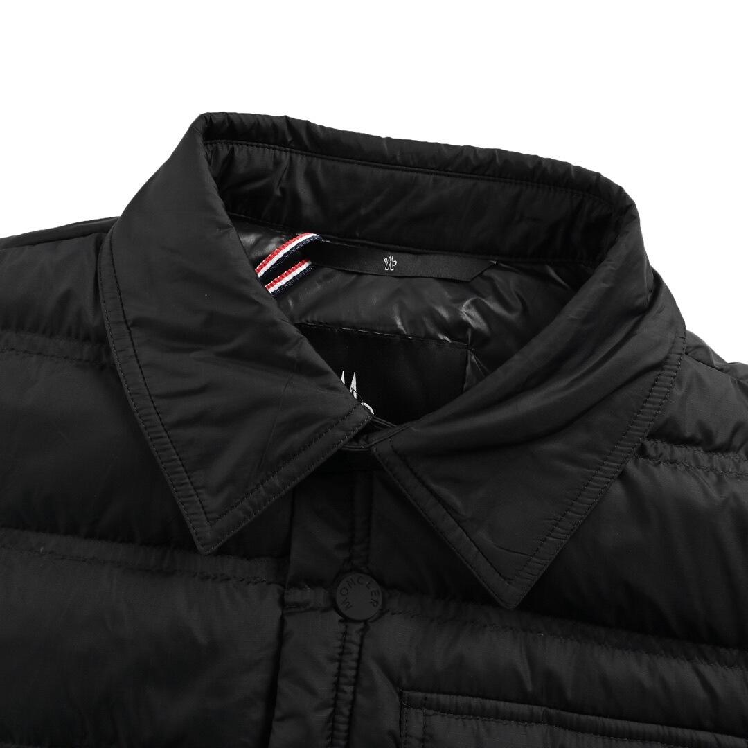 Moncler lapel chest flap pocket down jacket