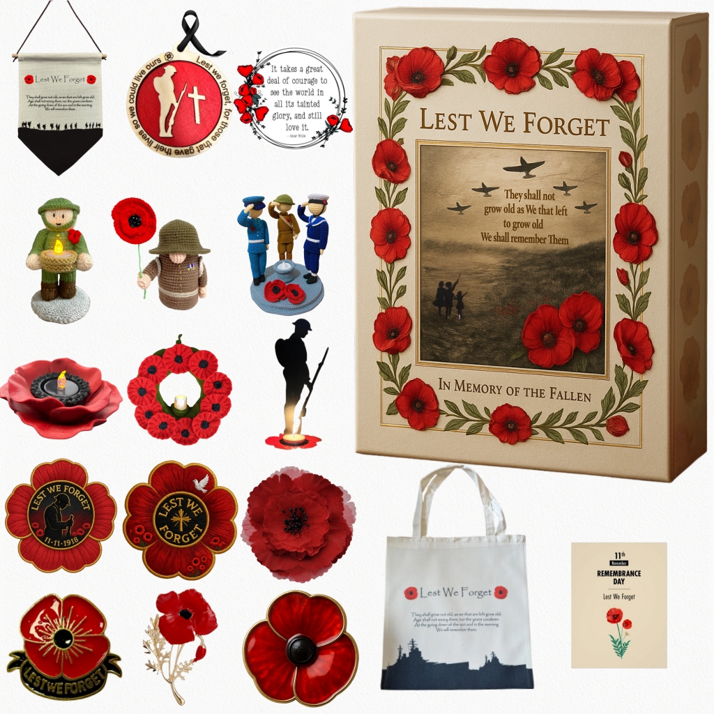 Lest We Forget Memorial Gift Box