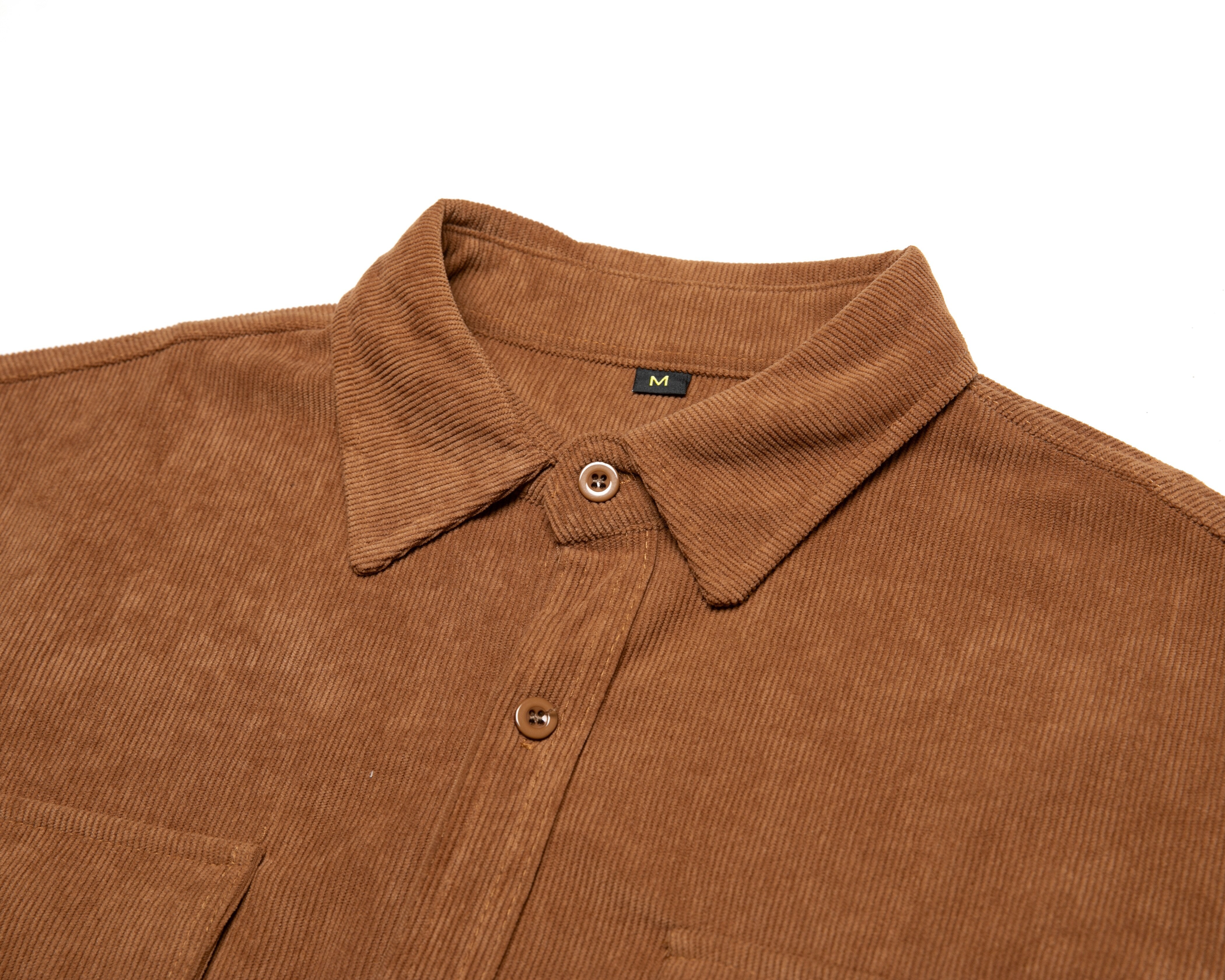 Men's Corduroy Button-up Shirt
