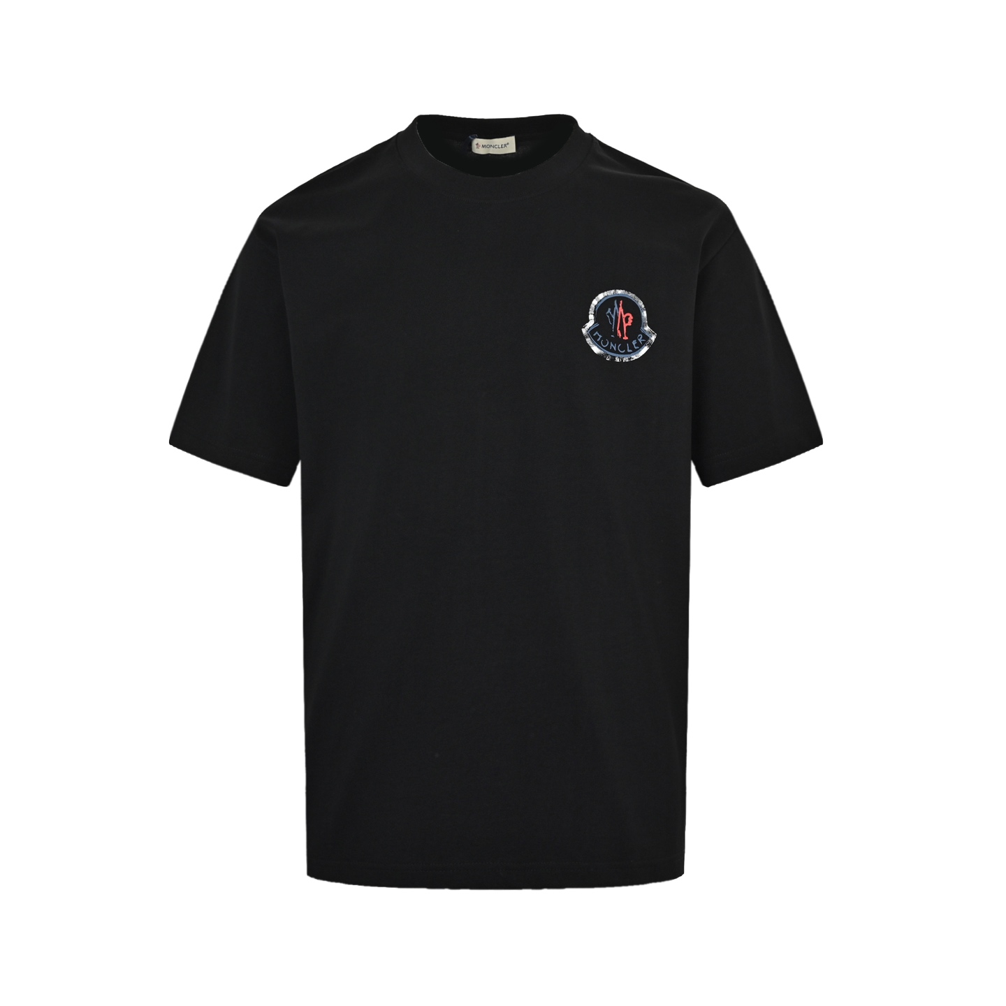 Moncler 25ss inkjet logo print short sleeves