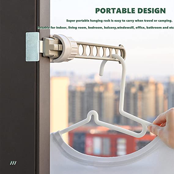 (🔥Last Day Promotion-SAVE 60% OFF) -8-Hole Clothes Drying Rack Portable Indoor-BUY 3 GET 5 FREE & FREE SHIPPING