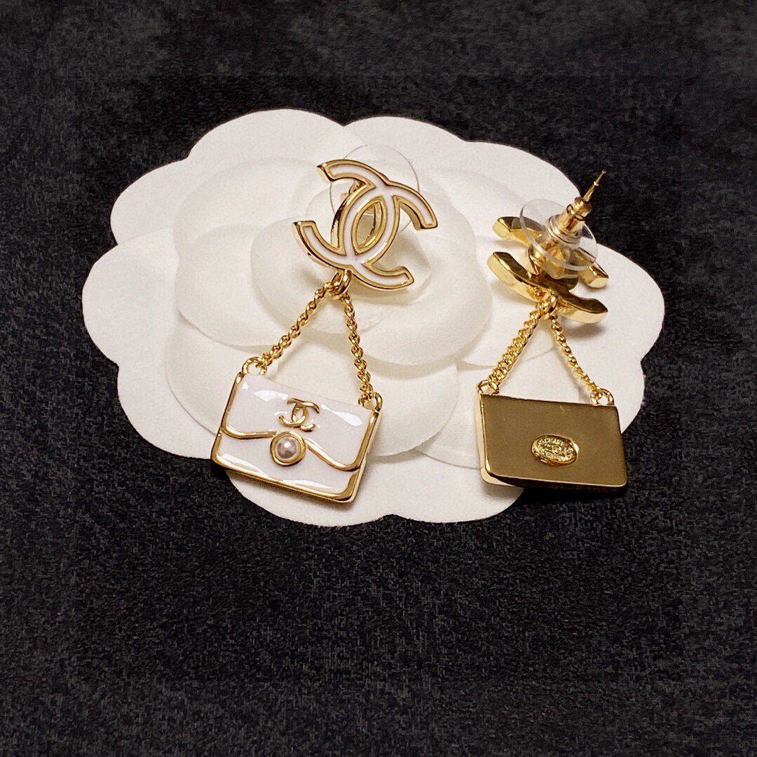Chanel Classic Bag Earrings