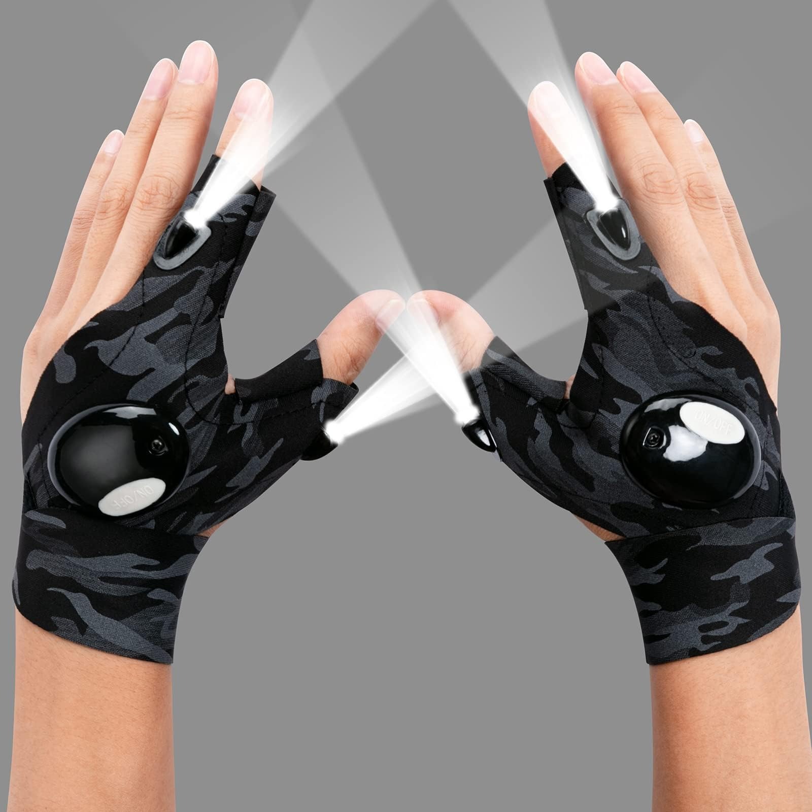 💥ON SALE💥LED finger light gloves🧤✨