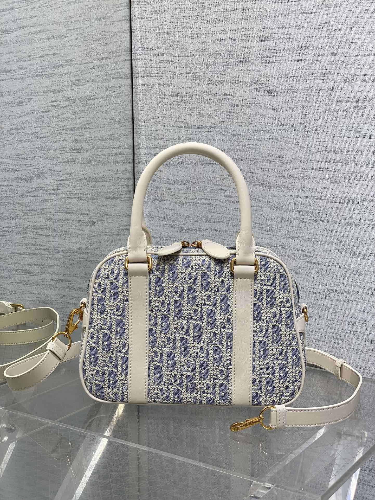 Dior D-Vibe Bowling Bag Medium