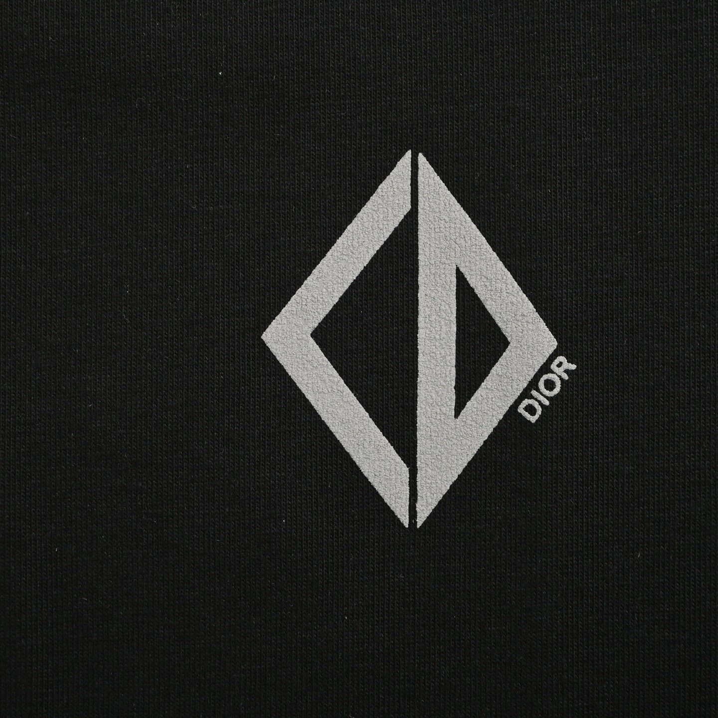 Dior 25ss rhombus logo print short sleeves