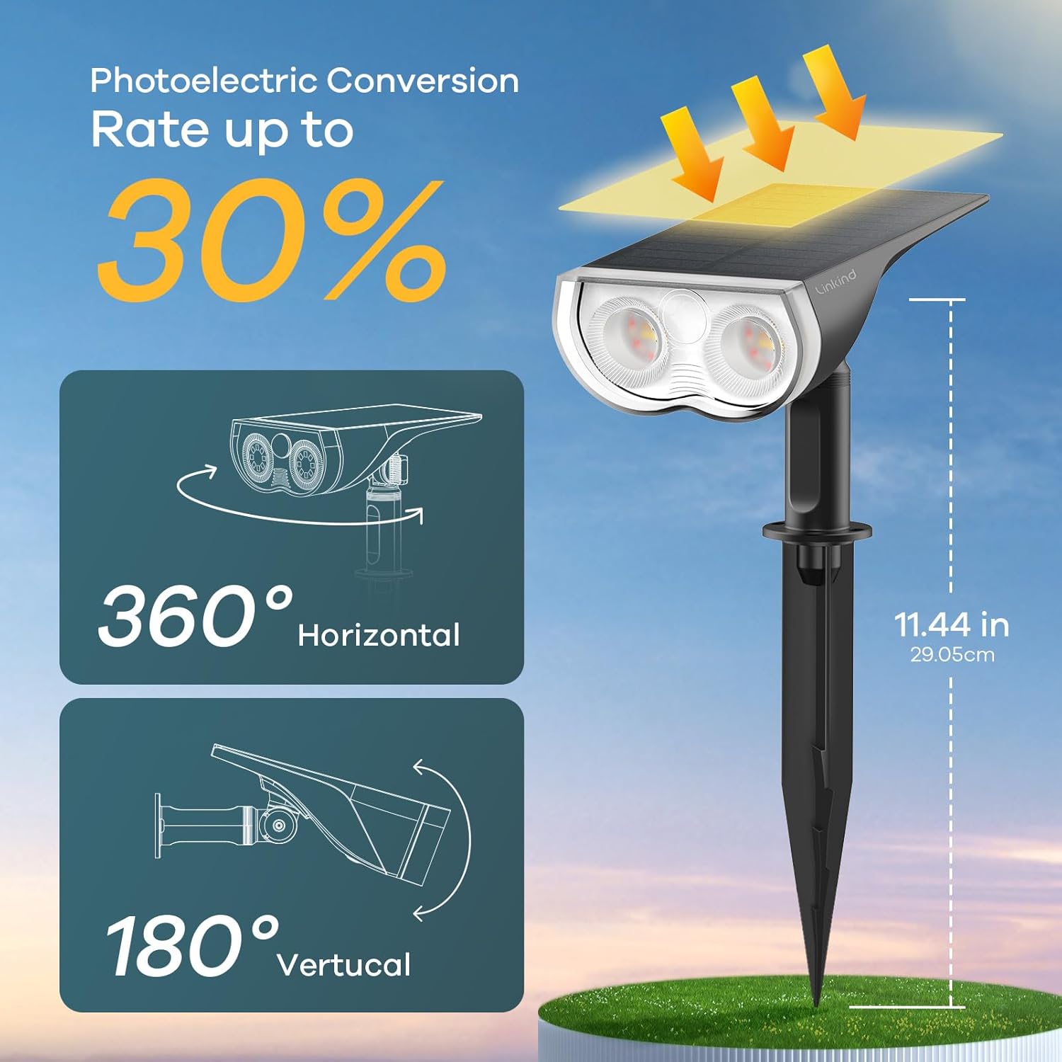 🔥On Sale🔥Outdoor Solar Spot Lights