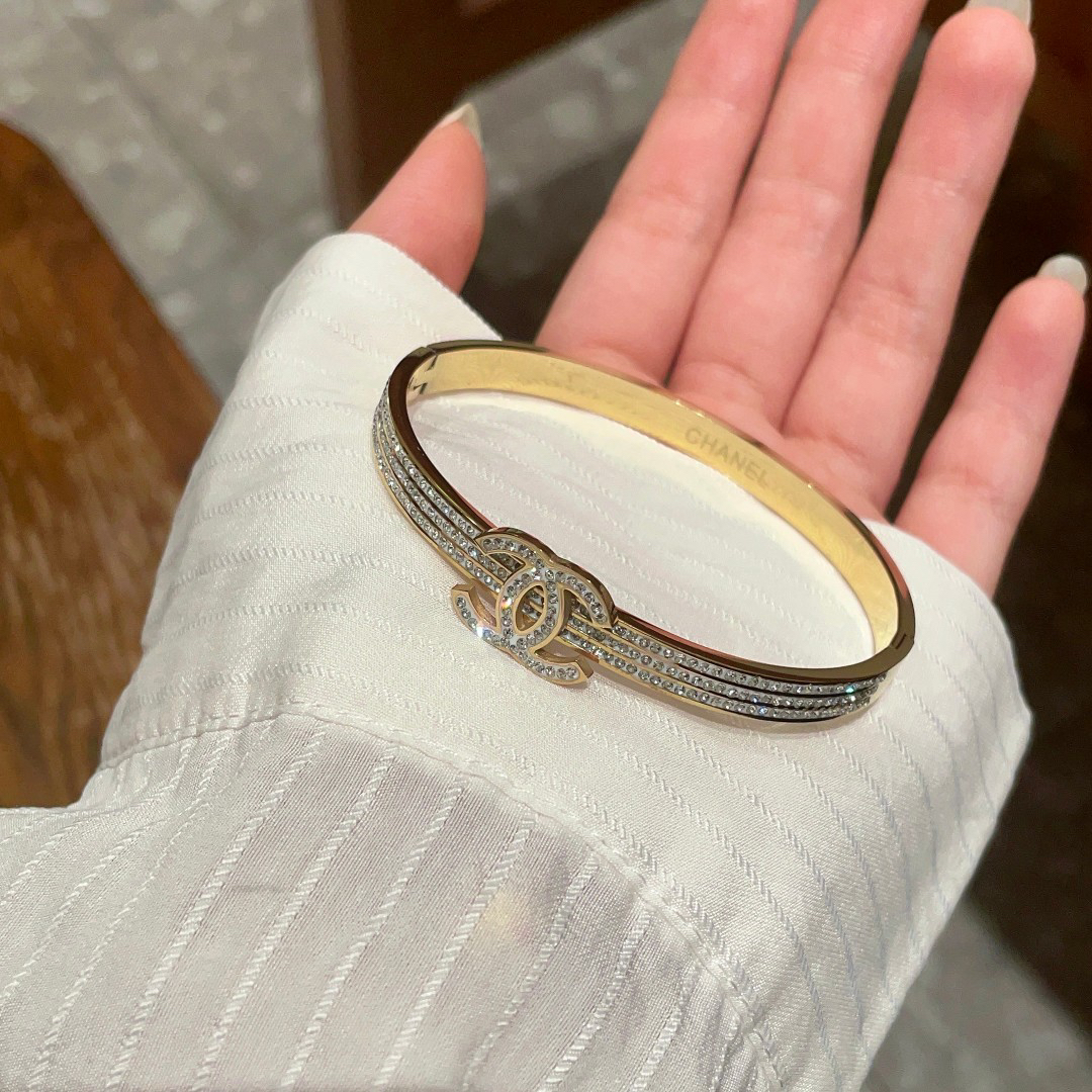 Chanel Double C Diamond Bracelet